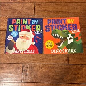 New Paint By Sticker Books